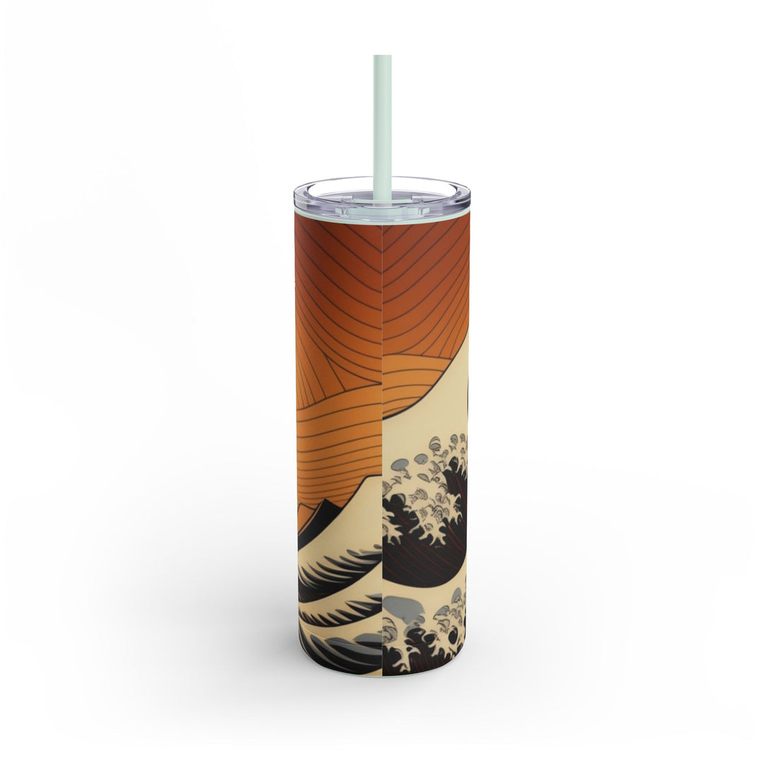 Great Wave Skinny Matte Tumbler, 20oz