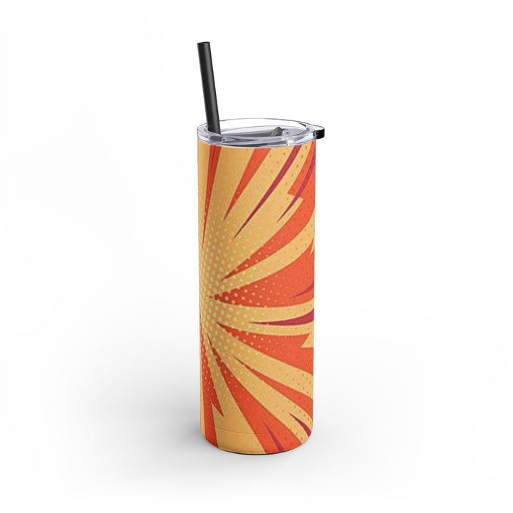 Comic Book Boom Matte Skinny Tumbler, 20oz