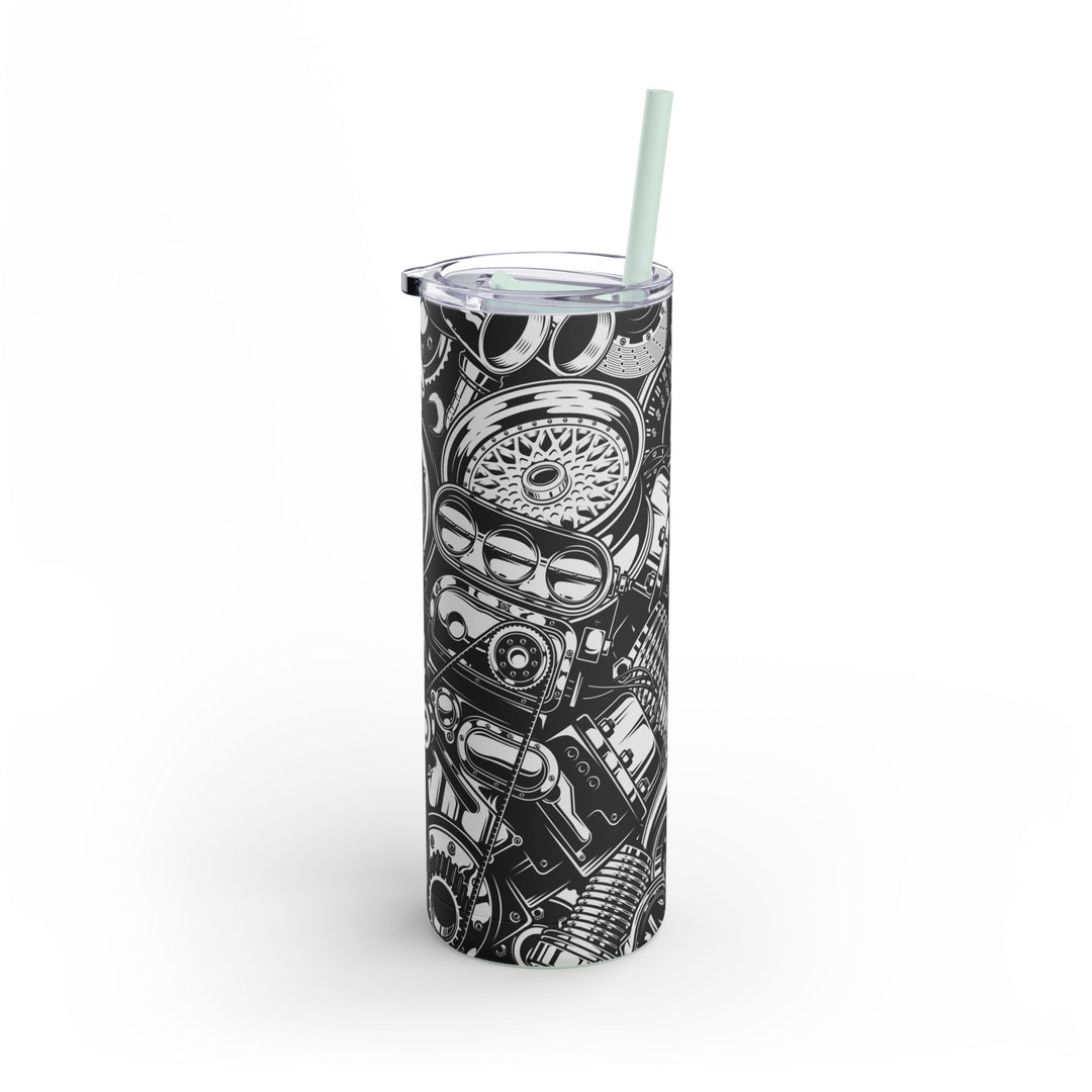 Speed Parts Skinny Matte Tumbler, 20oz
