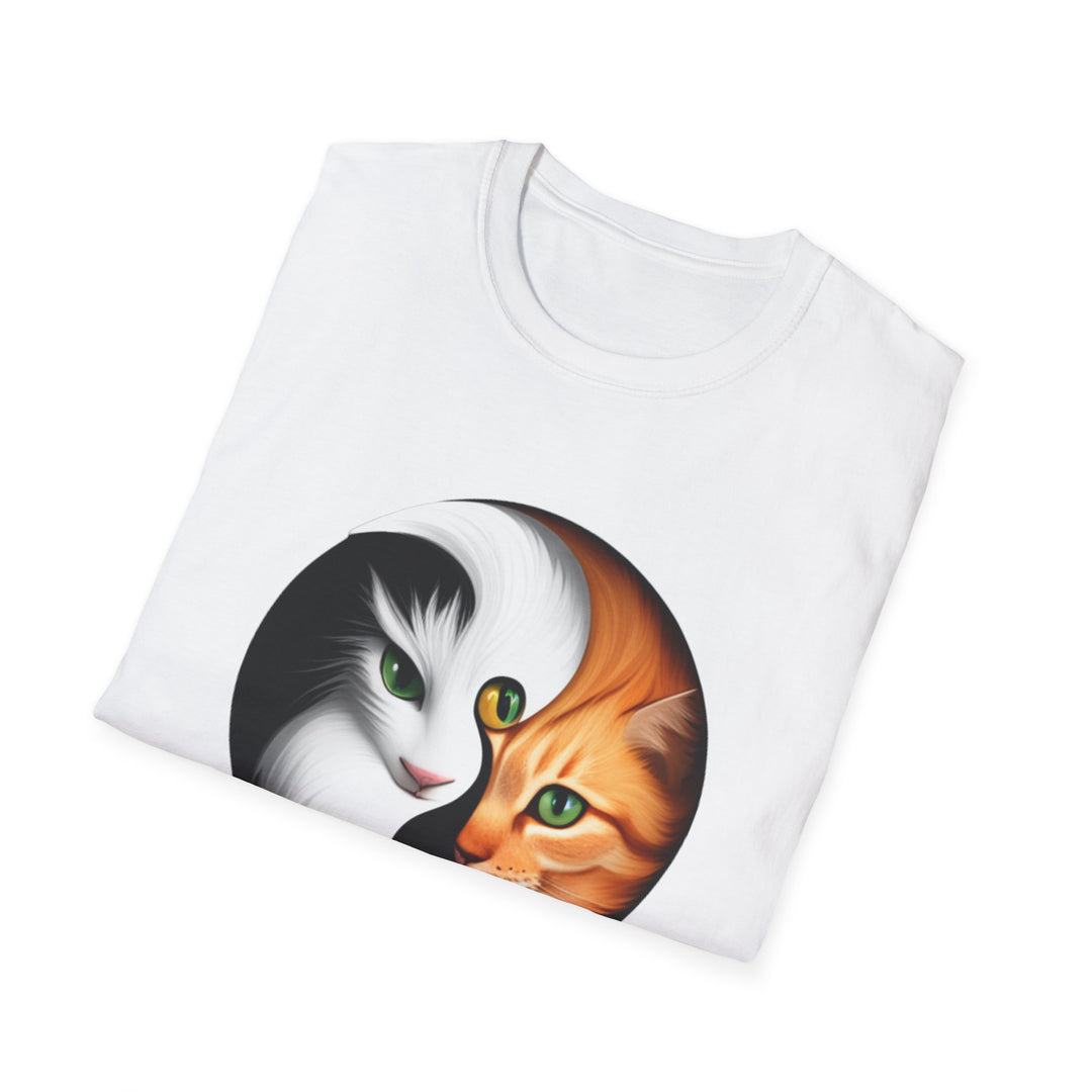 yIN AND yANG cat T-Shirt