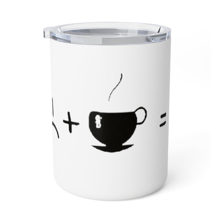 Happy Coffee  Insulated Coffee Mug, 10oz