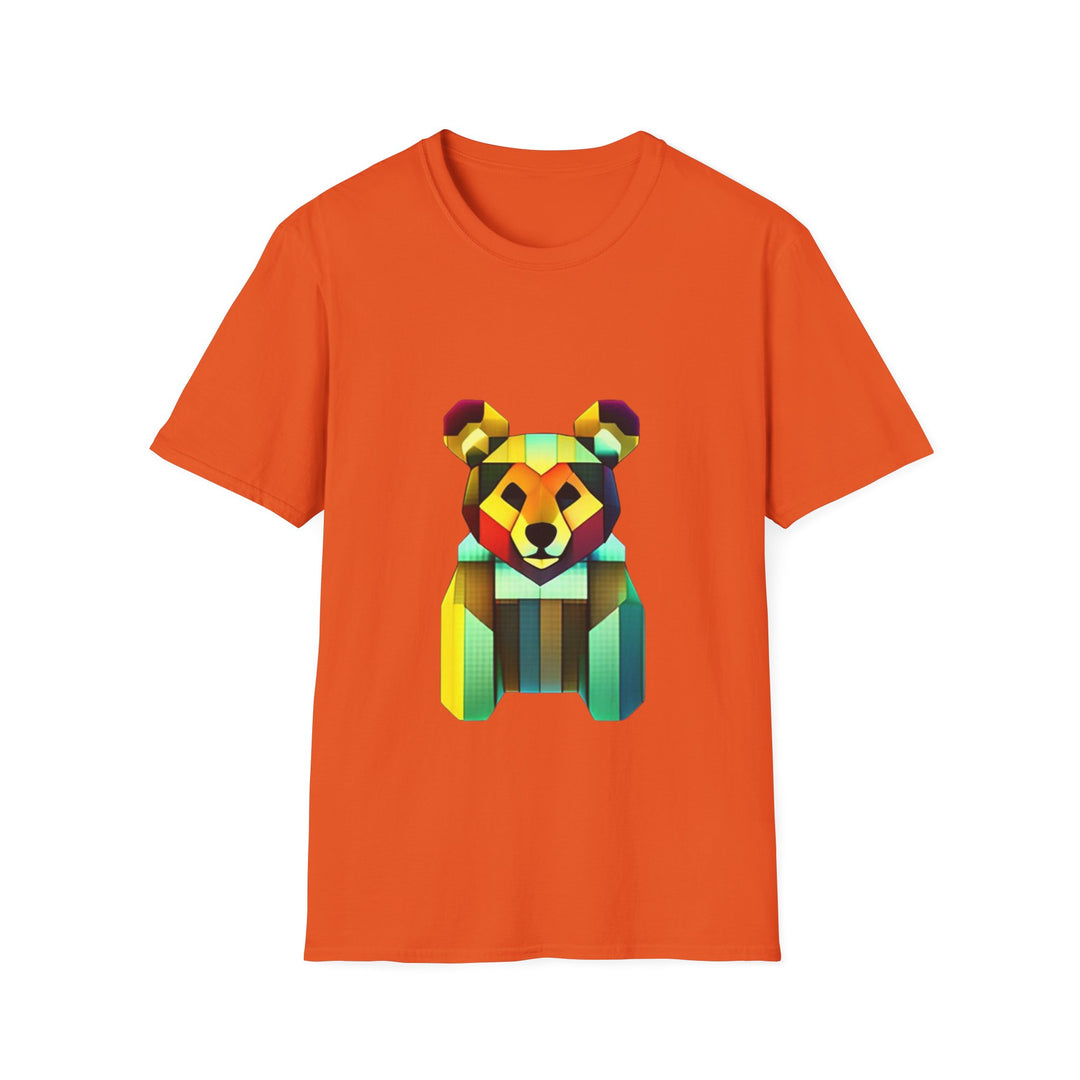 Geo Bear Softstyle T-Shirt