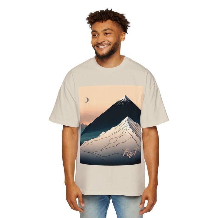 Mountains Peek Heavy Oversized Tee