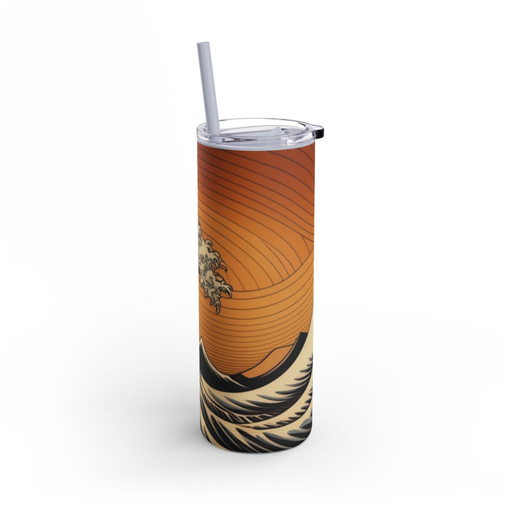 Great Wave Skinny Matte Tumbler, 20oz