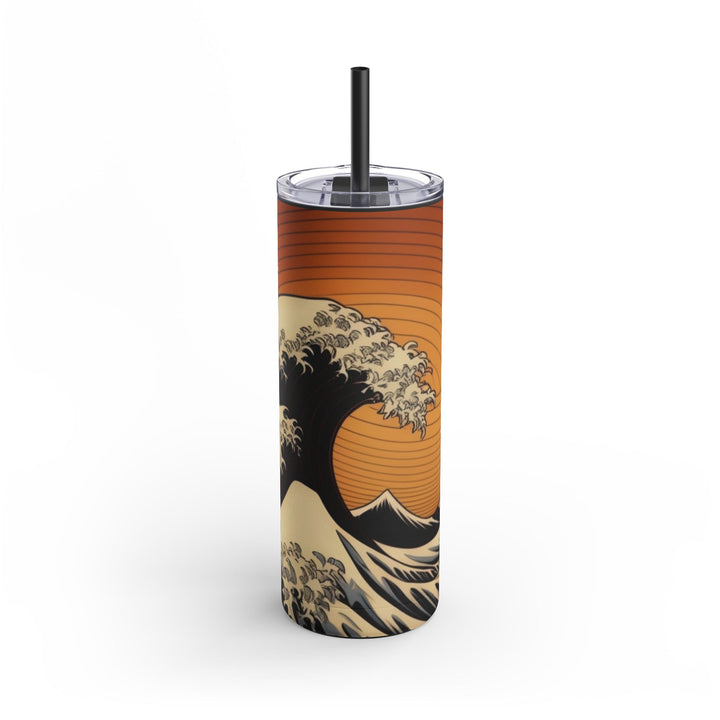 Great Wave Skinny Matte Tumbler, 20oz