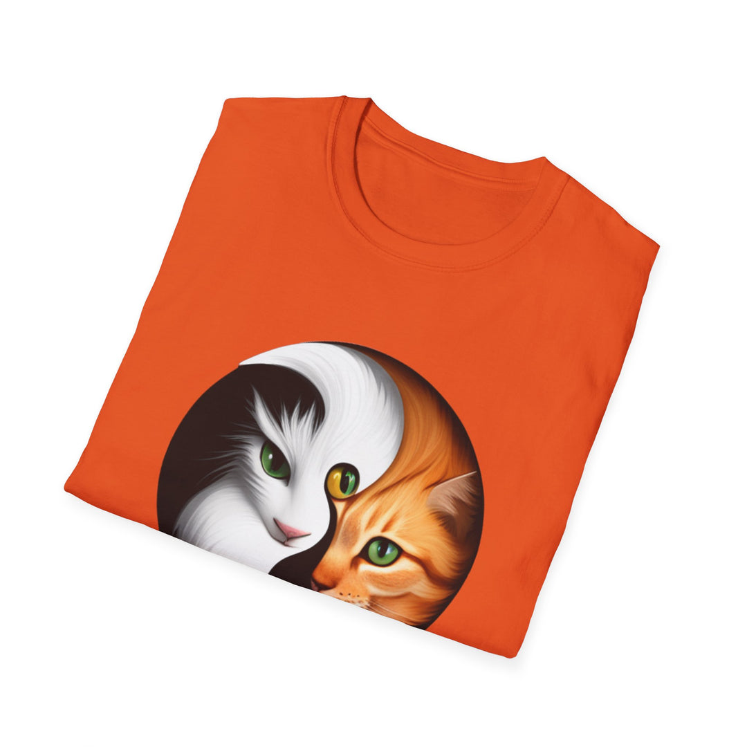 yIN AND yANG cat T-Shirt