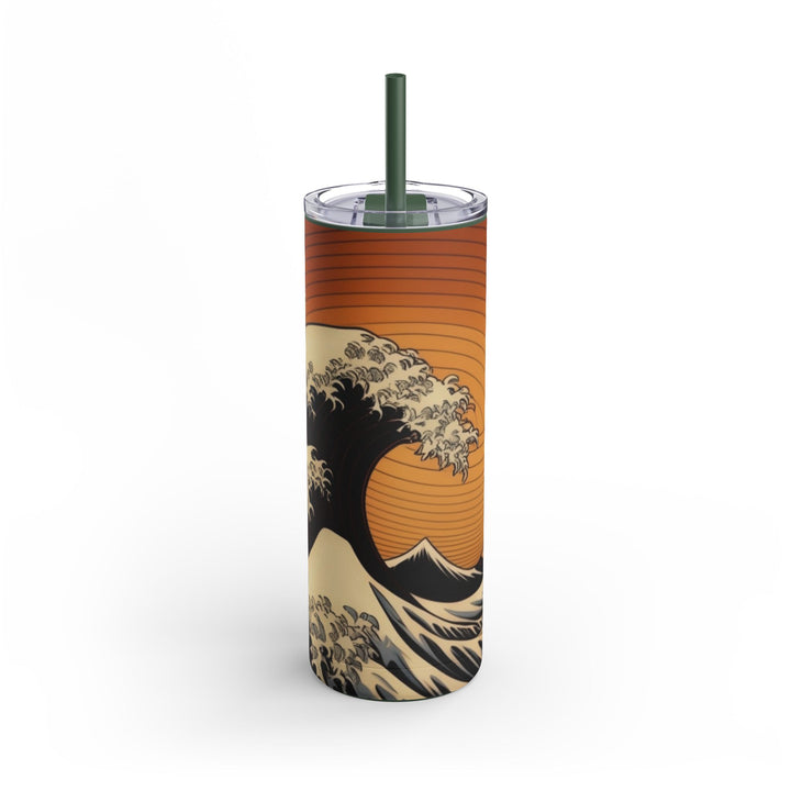 Great Wave Skinny Matte Tumbler, 20oz