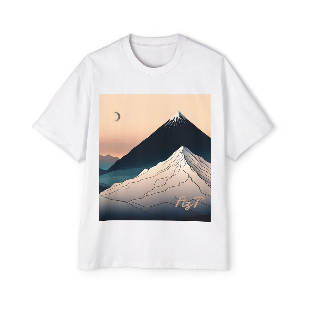 Mountains Peek Heavy Oversized Tee
