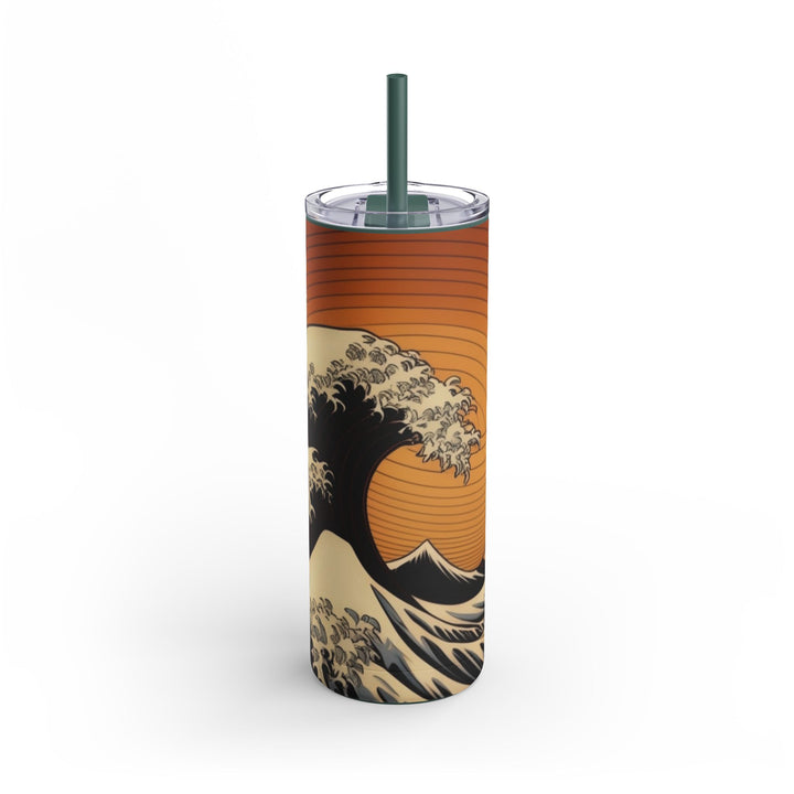 Great Wave Skinny Matte Tumbler, 20oz
