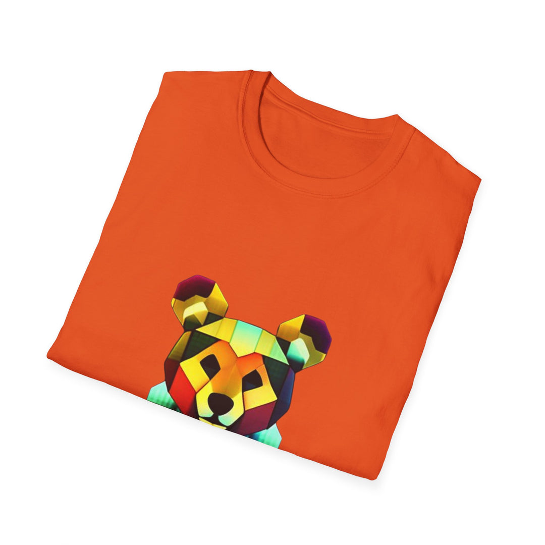 Geo Bear Softstyle T-Shirt