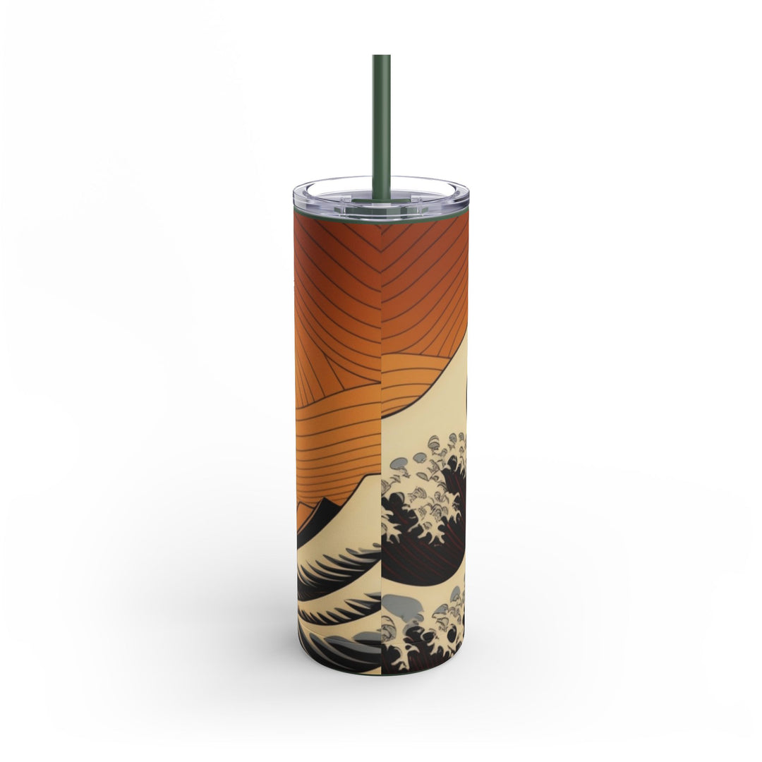 Great Wave Skinny Matte Tumbler, 20oz