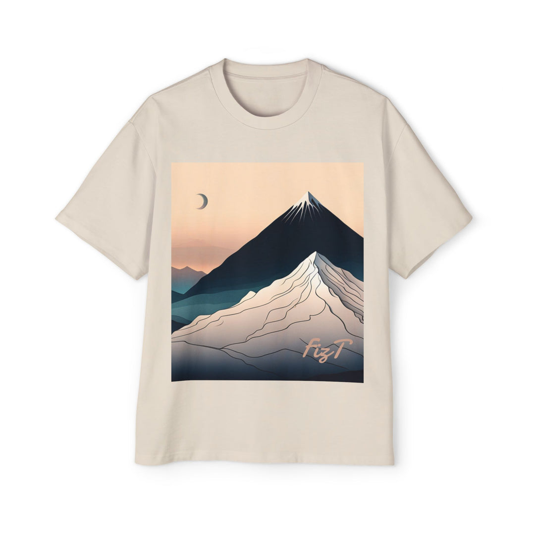Mountains Peek Heavy Oversized Tee