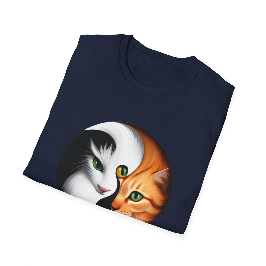yIN AND yANG cat T-Shirt
