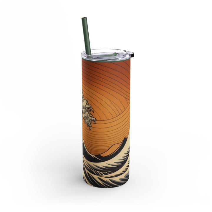 Great Wave Skinny Matte Tumbler, 20oz