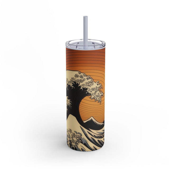 Great Wave Skinny Matte Tumbler, 20oz