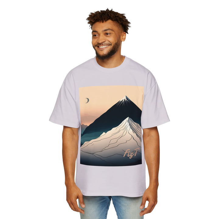 Mountains Peek Heavy Oversized Tee