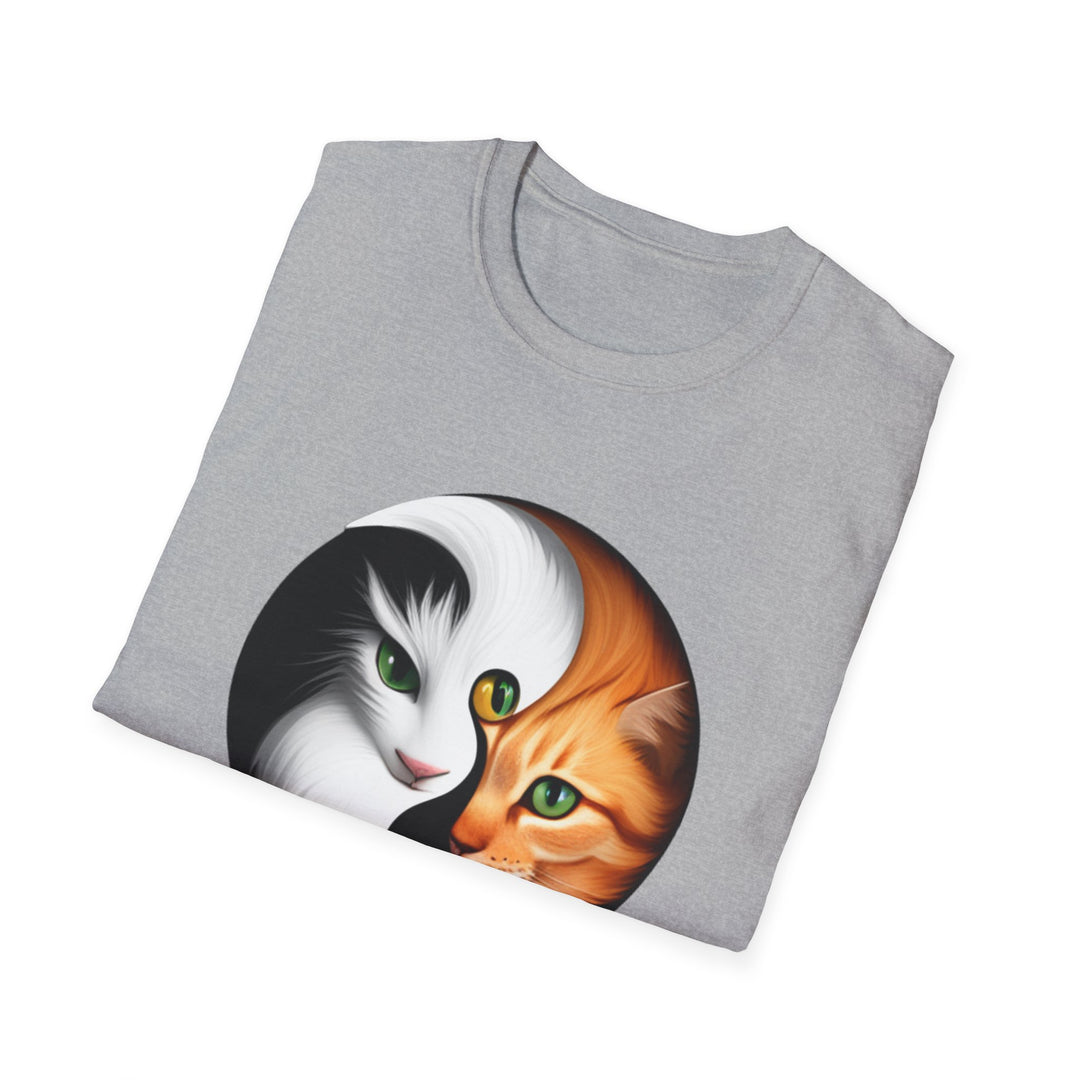 yIN AND yANG cat T-Shirt