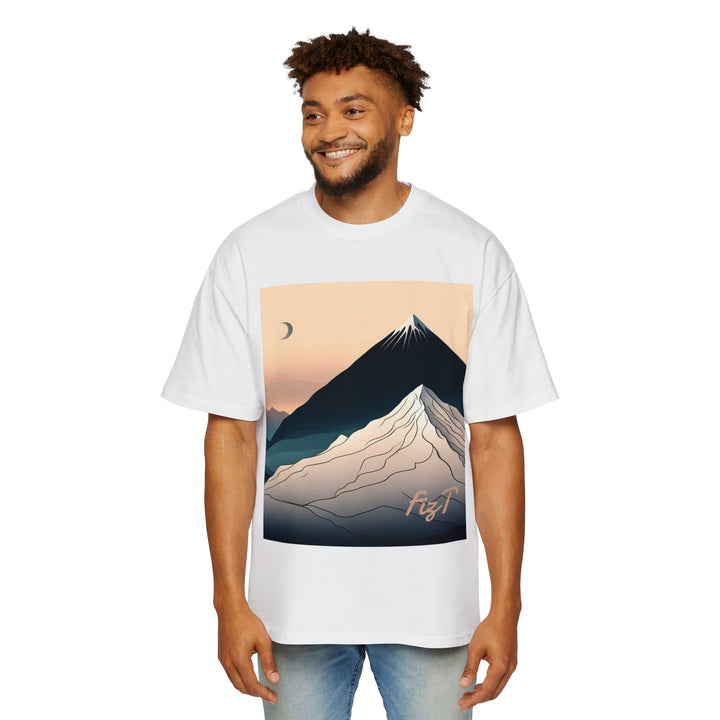 Mountains Peek Heavy Oversized Tee