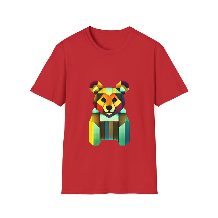 Geo Bear Softstyle T-Shirt