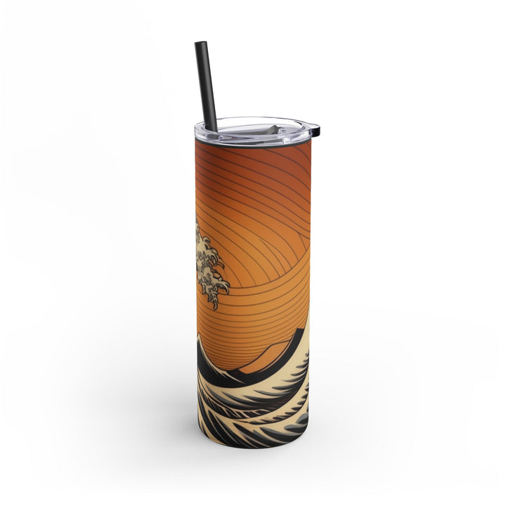 Great Wave Skinny Matte Tumbler, 20oz