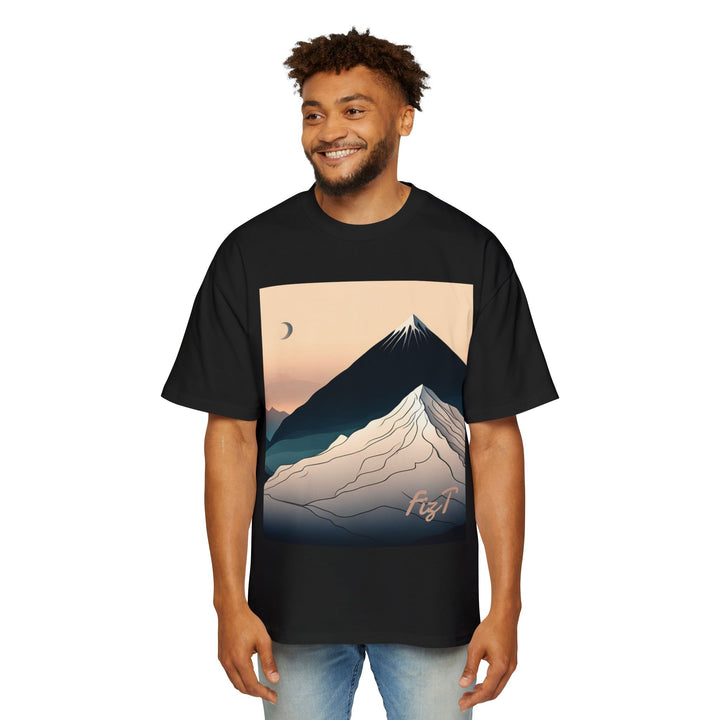 Mountains Peek Heavy Oversized Tee